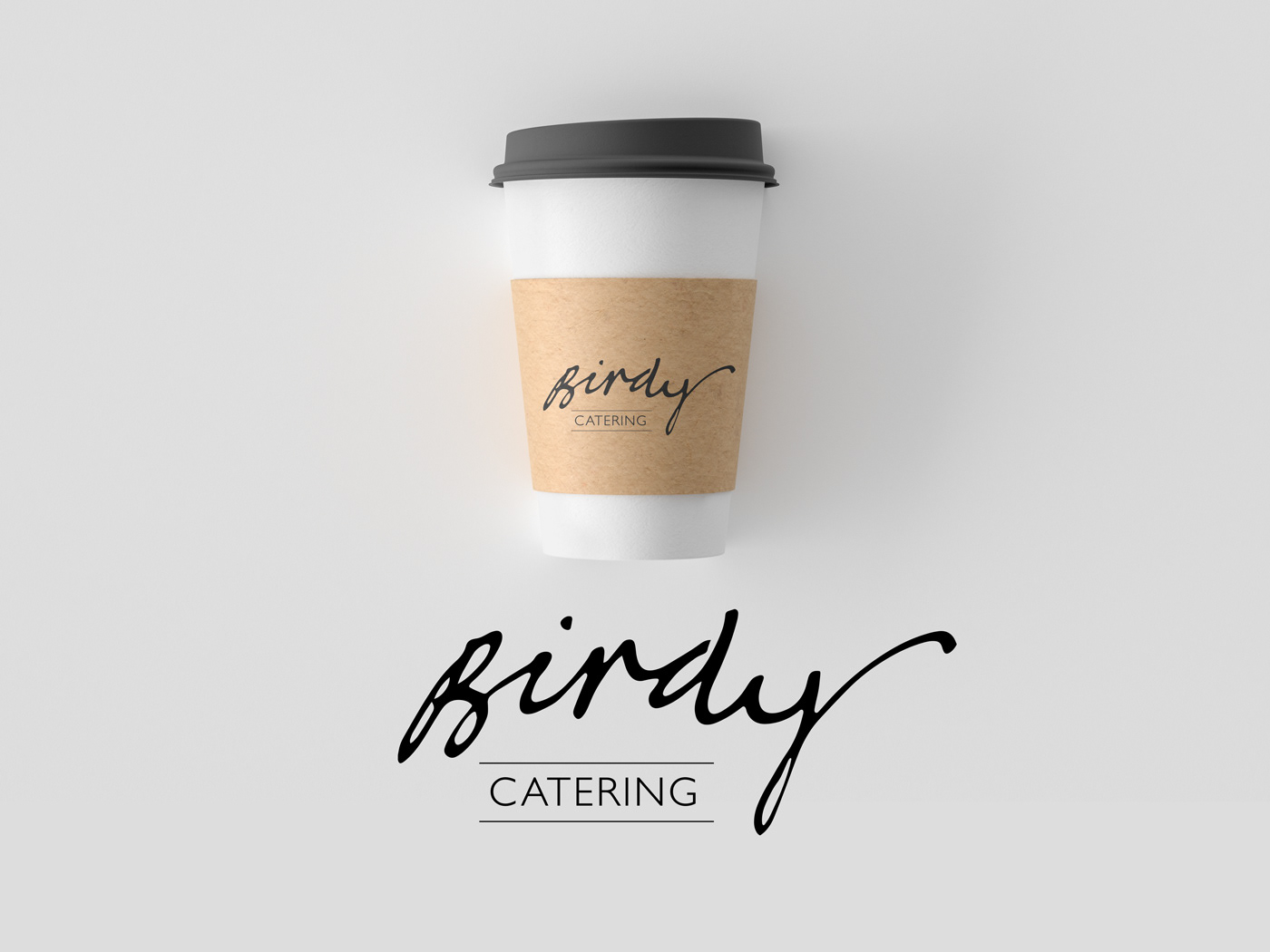 Birdy Catering logo design